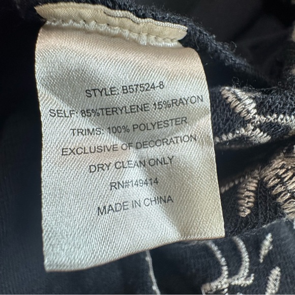 Johnny Was BIYA Mila Knit Midi Cardigan Embroidered Magnetic Snap Button Front - Picture 13 of 14